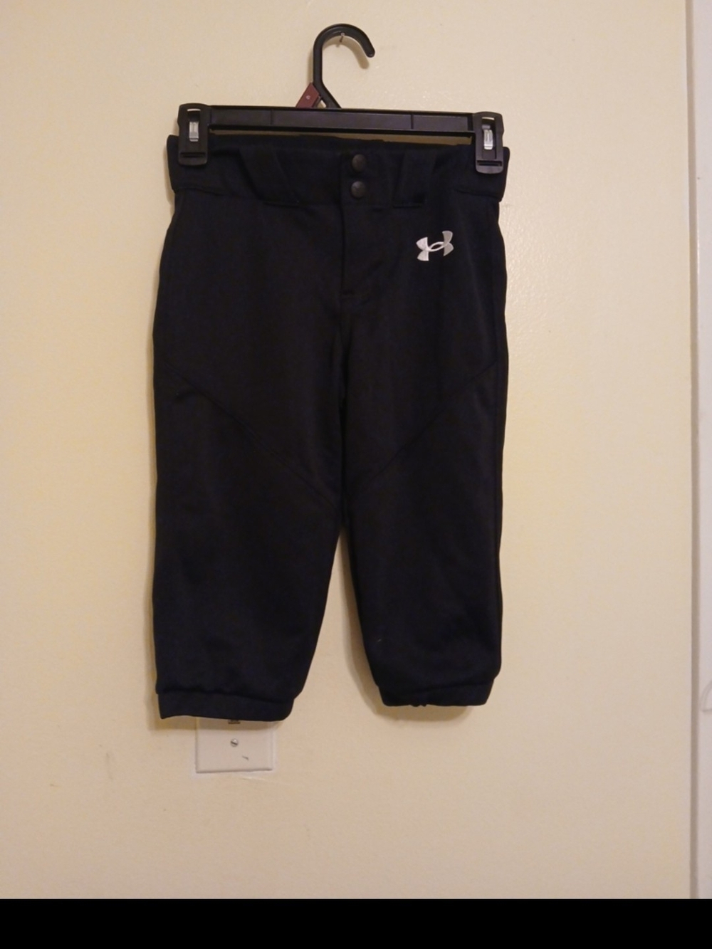 Under Armour Kids Black Jogger Sweatpants with Logo
